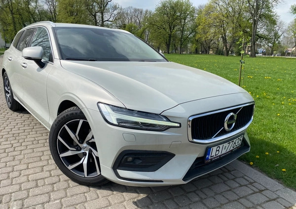 Volvo V60 cena 85900 przebieg: 178500, rok produkcji 2019 z Buk małe 211